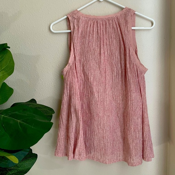 Anthropologie Meadow Rue Pink Tank Size XS - Picture 5 of 5
